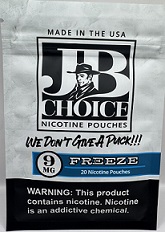 FREEZE JB CHOICE NICOTINE POUCH 